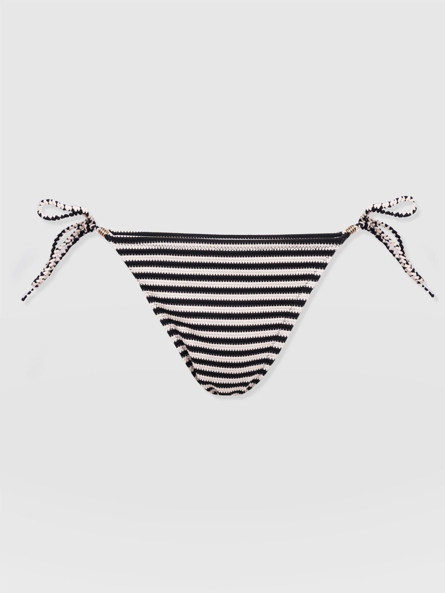 Alba Tie Side Bikini Bottom - Stripe - Women's Swimwear | Saint + Sofia® USA