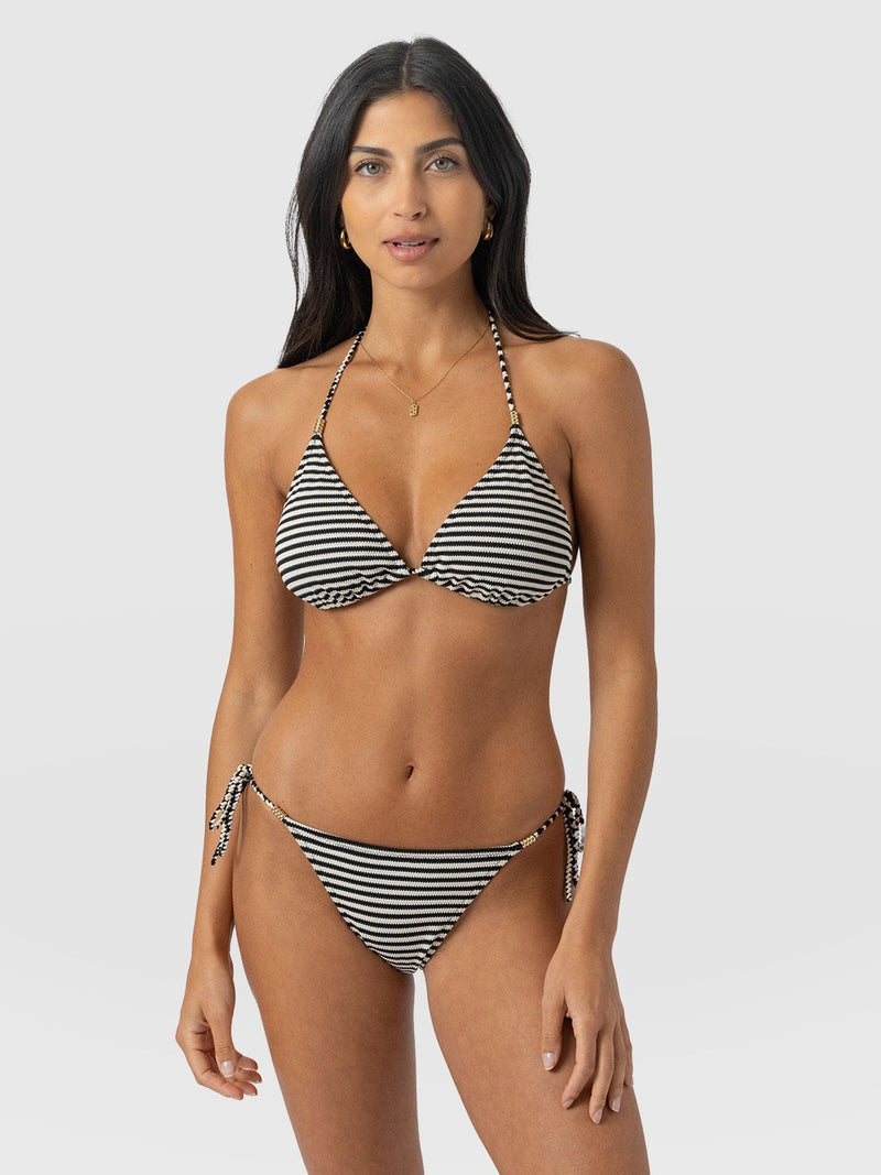 Alba Triangle Bikini Top - Stripe - Women's Swimwear | Saint + Sofia® USA