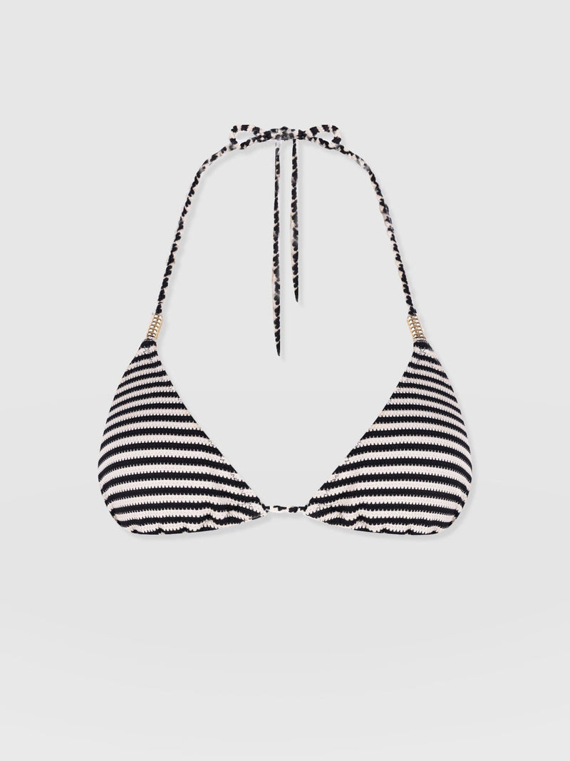 Alba Triangle Bikini Top - Stripe - Women's Swimwear | Saint + Sofia® USA