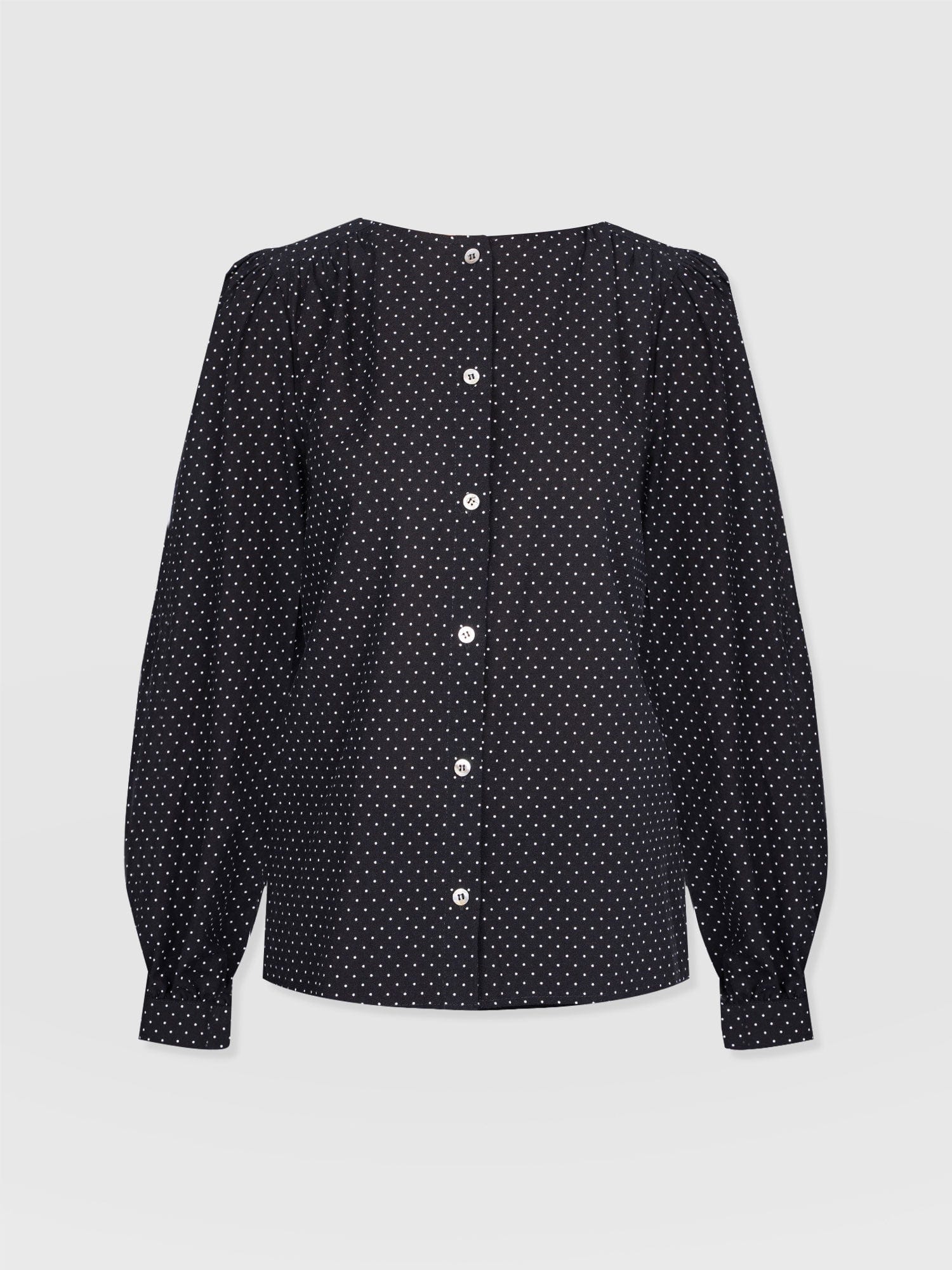 Amelie Blouse - Polka Dot - Women's Blouses | Saint + Sofia® USA