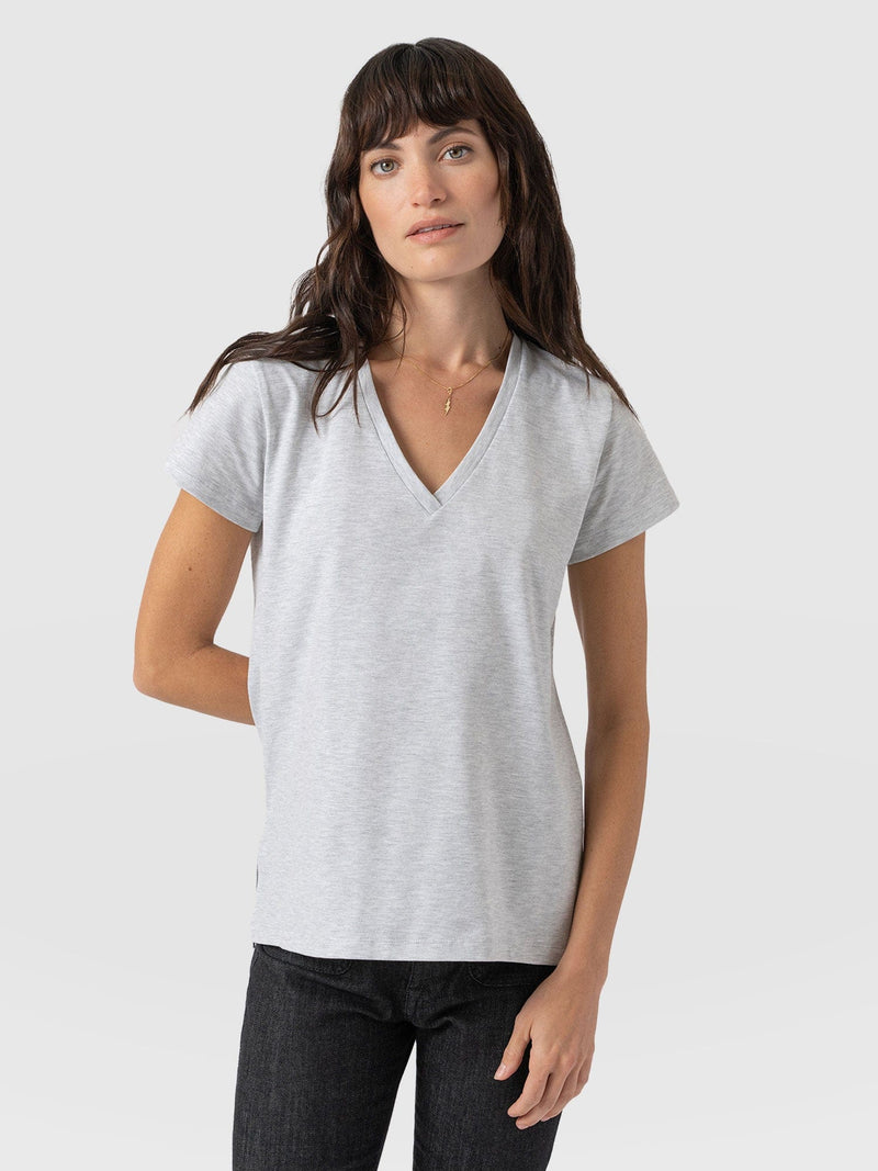 Apartment Tee Grey - Women's T-Shirts | Saint + Sofia® USA
