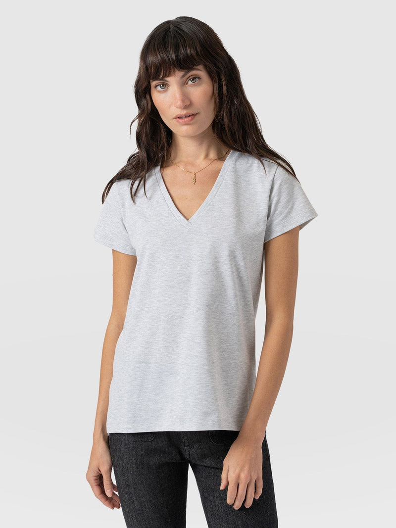 Apartment Tee Grey - Women's T-Shirts | Saint + Sofia® USA