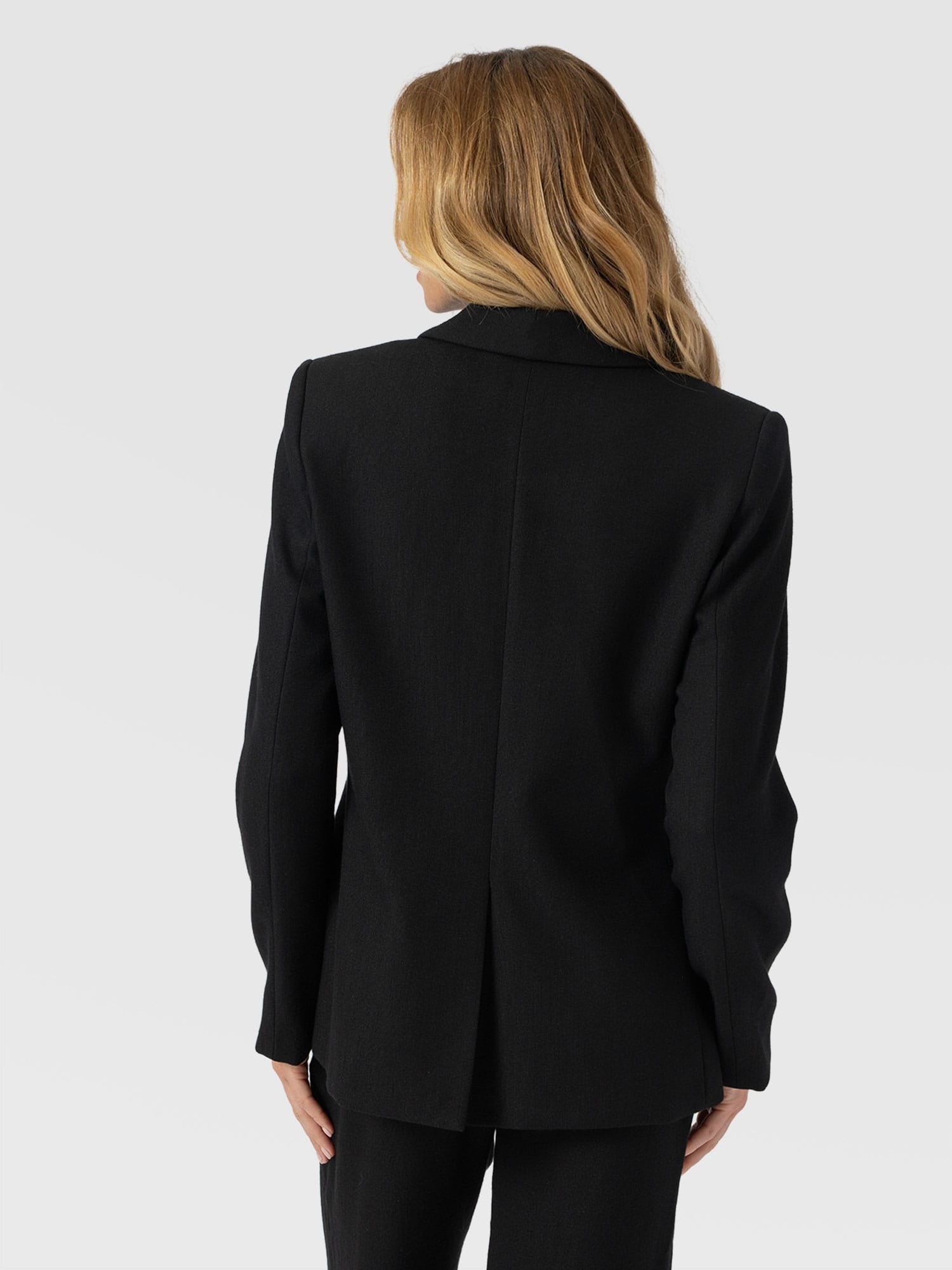 Argent Blazer - Black - Women's Jackets | Saint + Sofia® USA