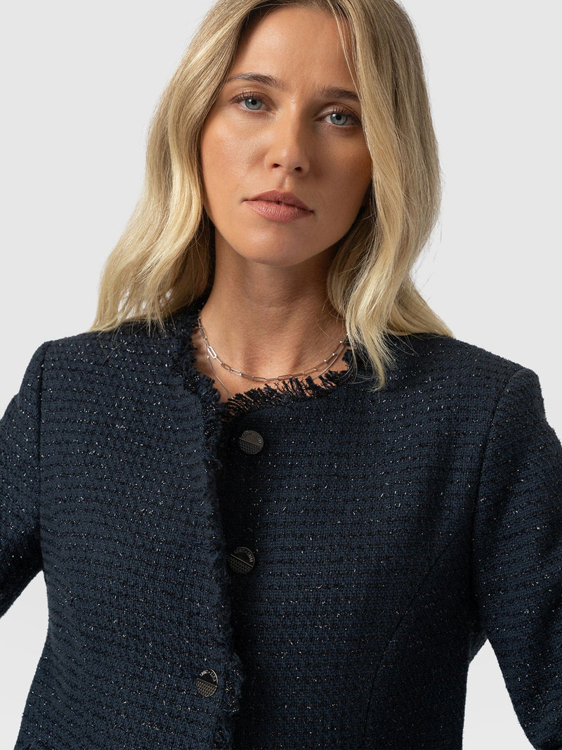 Ashby Jacket Navy - Women's Jackets | Saint + Sofia® US