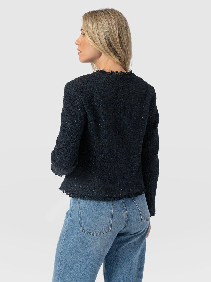 Ashby Jacket Navy - Women's Jackets | Saint + Sofia® US
