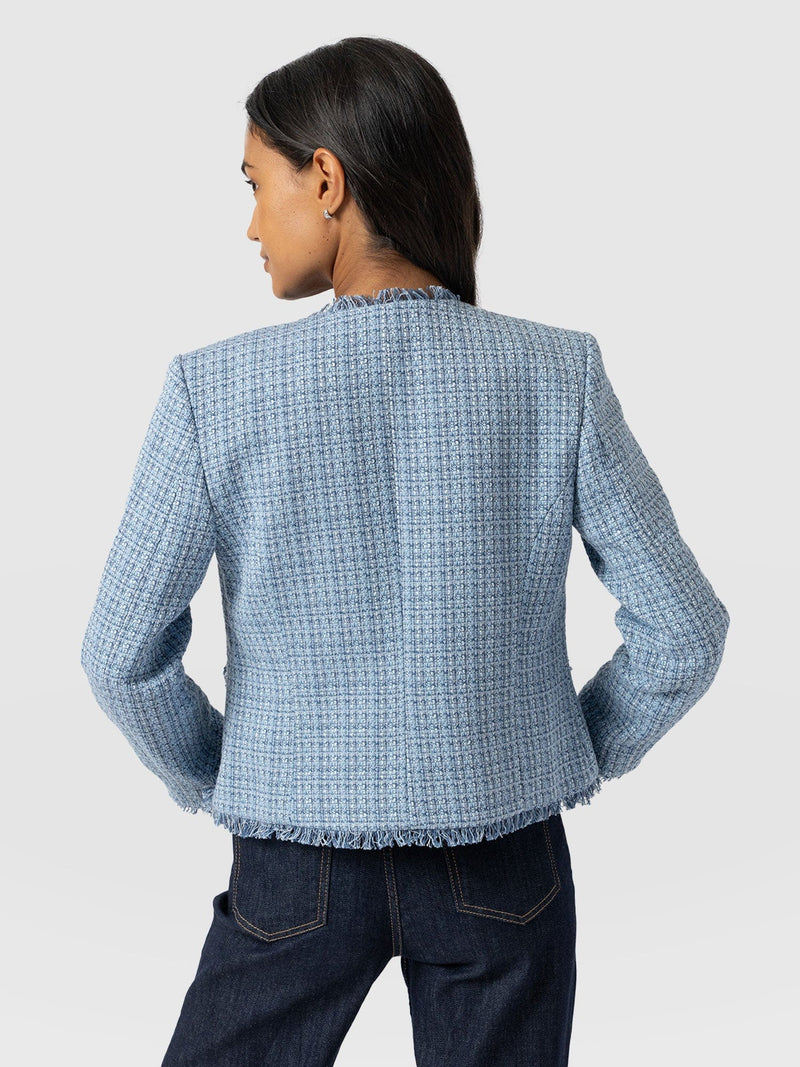 Ashby Jacket Pale Blue - Women's Jackets | Saint + Sofia® US