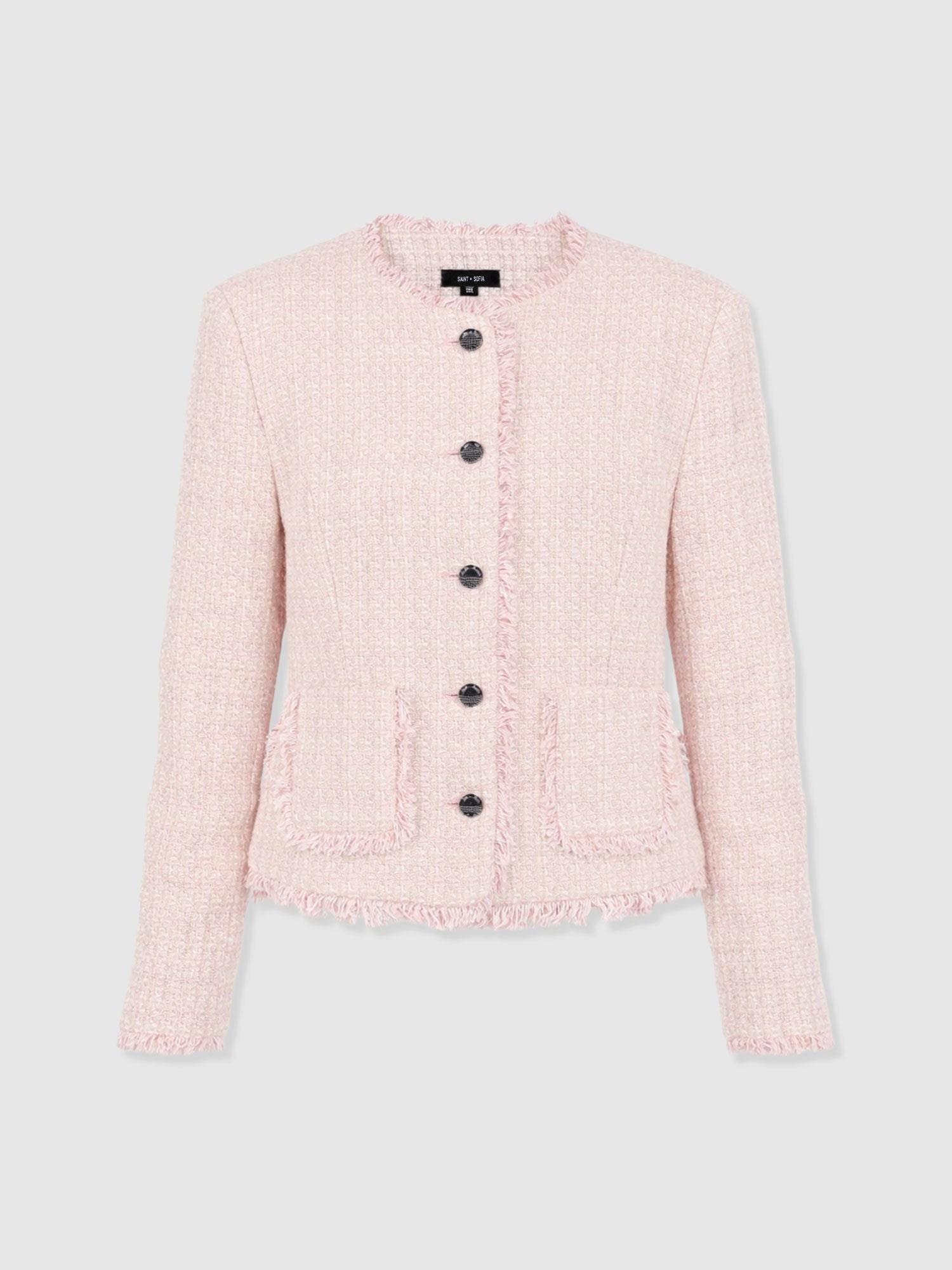 Ashby Jacket - Pale Pink - Women's Jackets | Saint + Sofia® USA