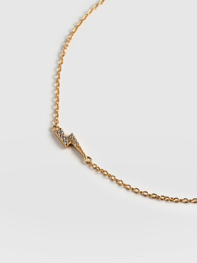 Astral Lightning Bracelet Gold - Women's Jewellery | Saint + Sofia® USA