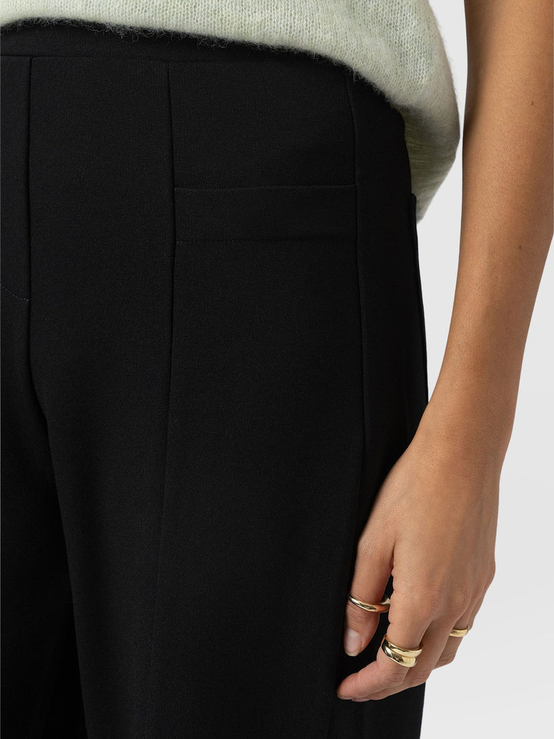 Averie Wide Leg Pant - Black - Women's Pants | Saint + Sofia® USA