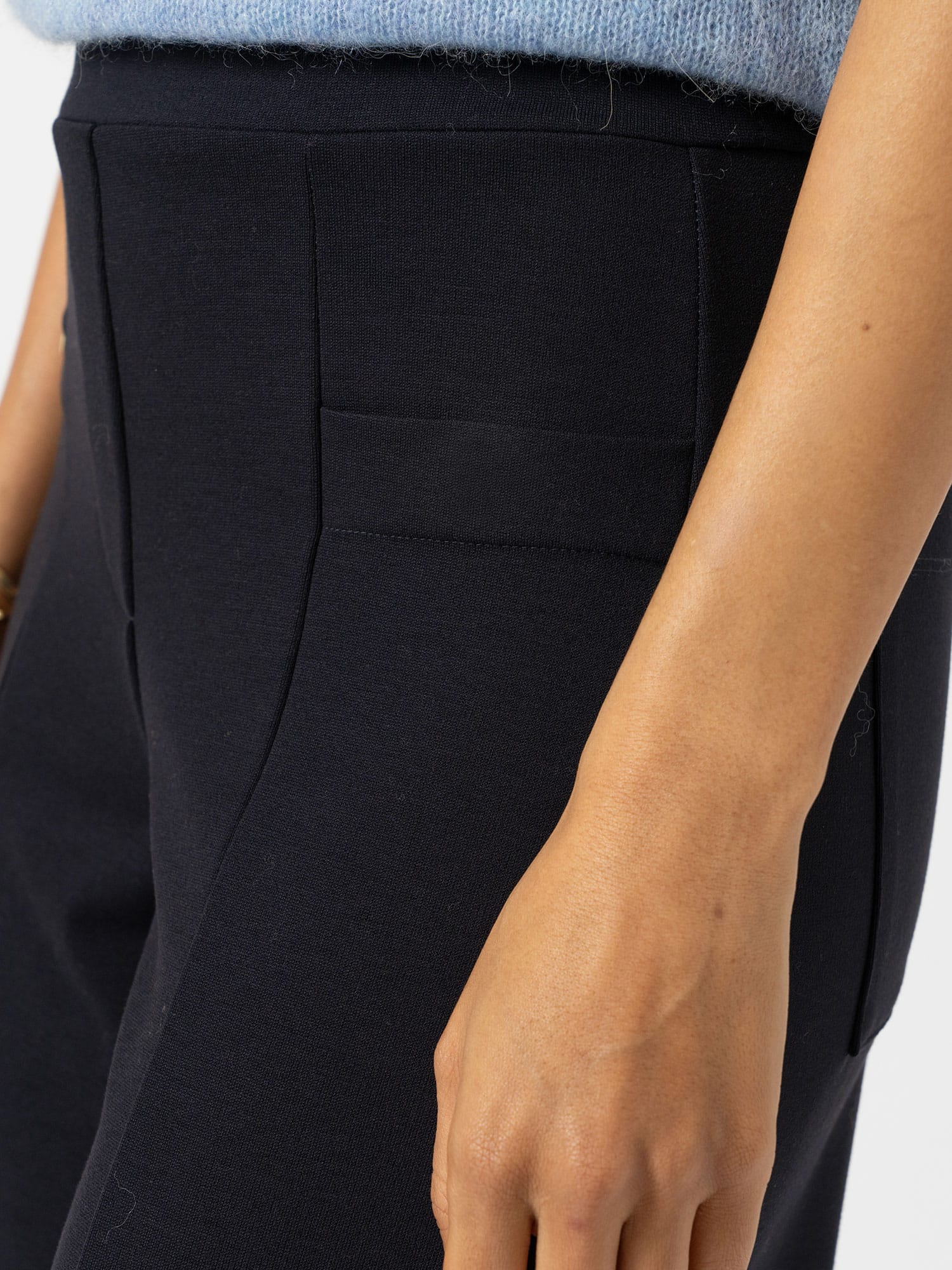 Averie Wide Leg Pant - Navy - Women's Pants | Saint + Sofia® USA