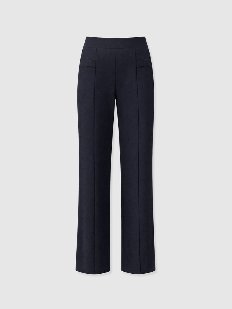 Averie Wide Leg Pant - Navy - Women's Pants | Saint and Sofia® USA