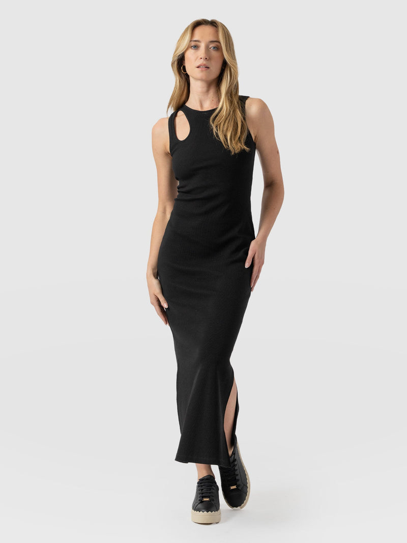 Axel Cut Out Dress - Black - Women's Dresss | Saint + Sofia® USA