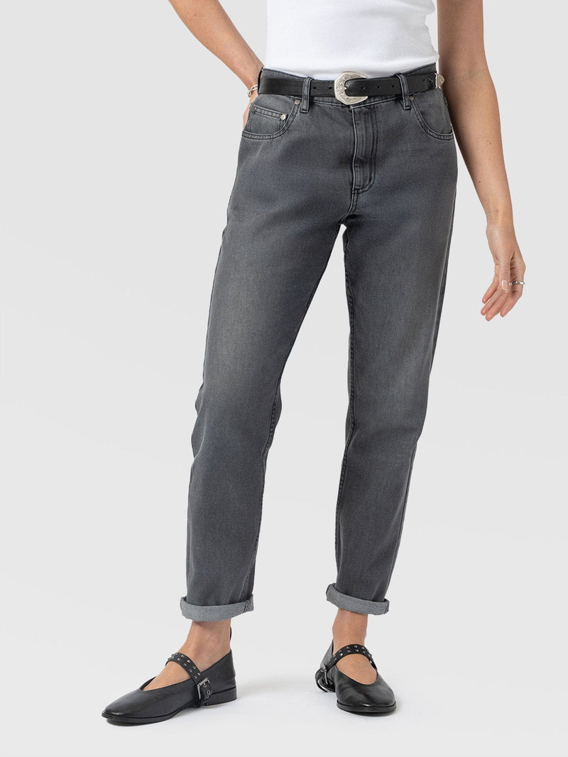 Boyfriend Jeans Black - Women's Jeans | Saint + Sofia® US