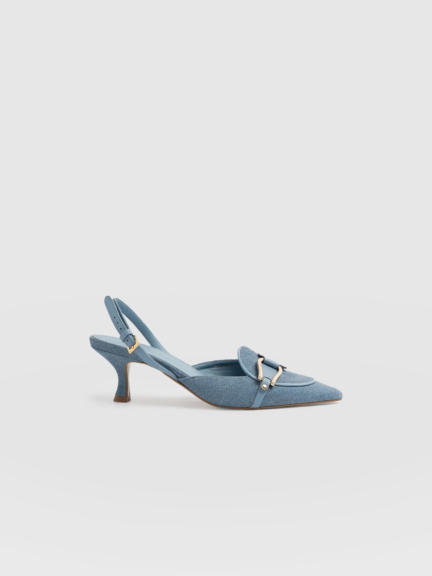 Bridget Sling Back Heels - Blue - Women's Sandals | Saint + Sofia® USA