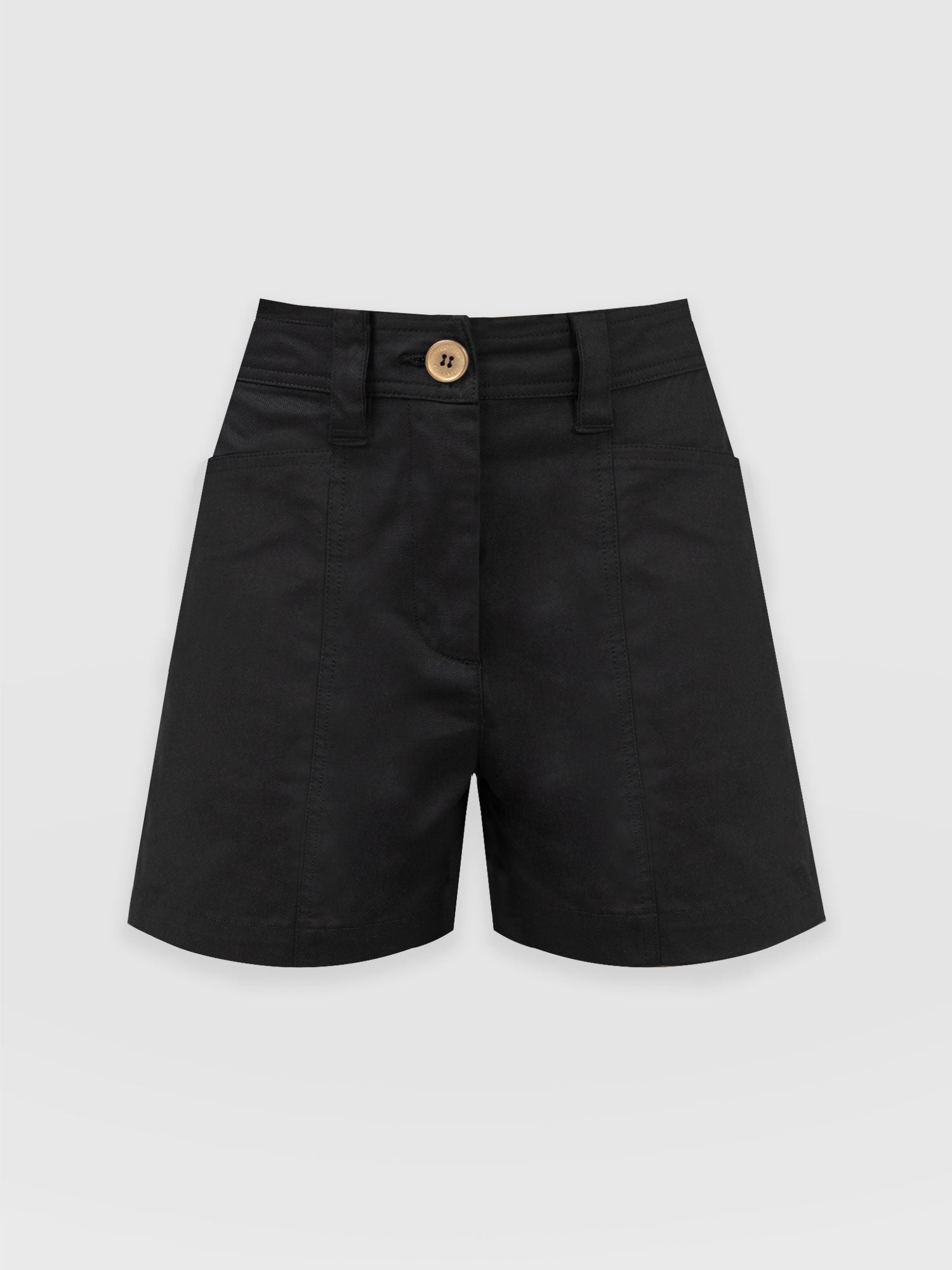 Cargo Short Black - Women's Shorts | Saint + Sofia® USA