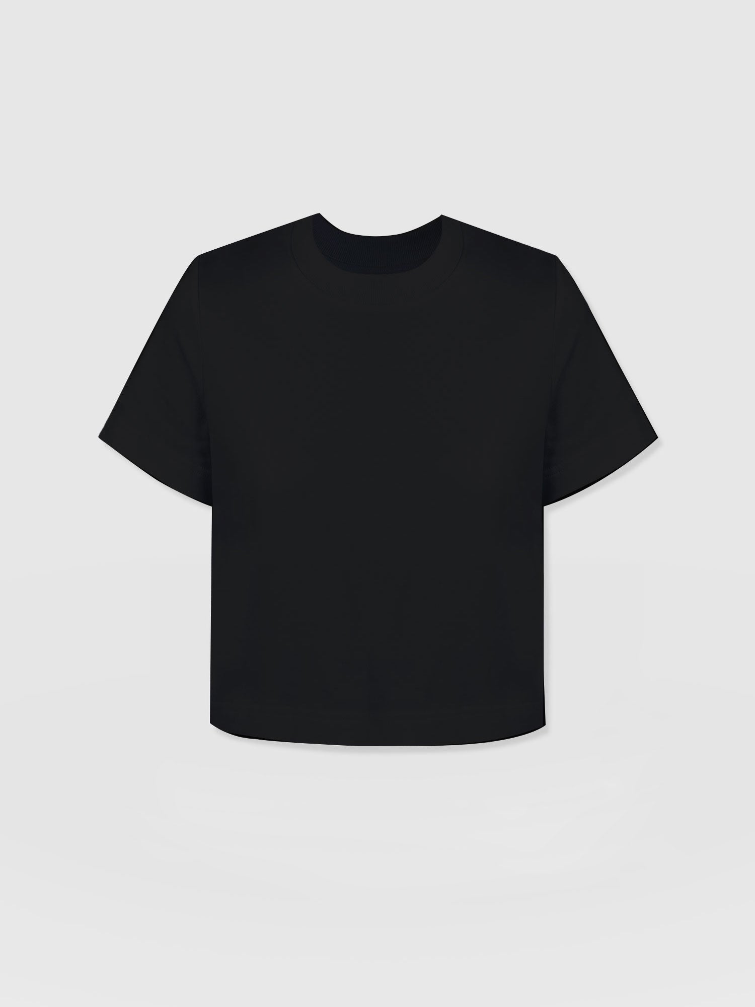 Chelsea Crew Neck Tee Black - Women's T-Shirts | Saint + Sofia® US