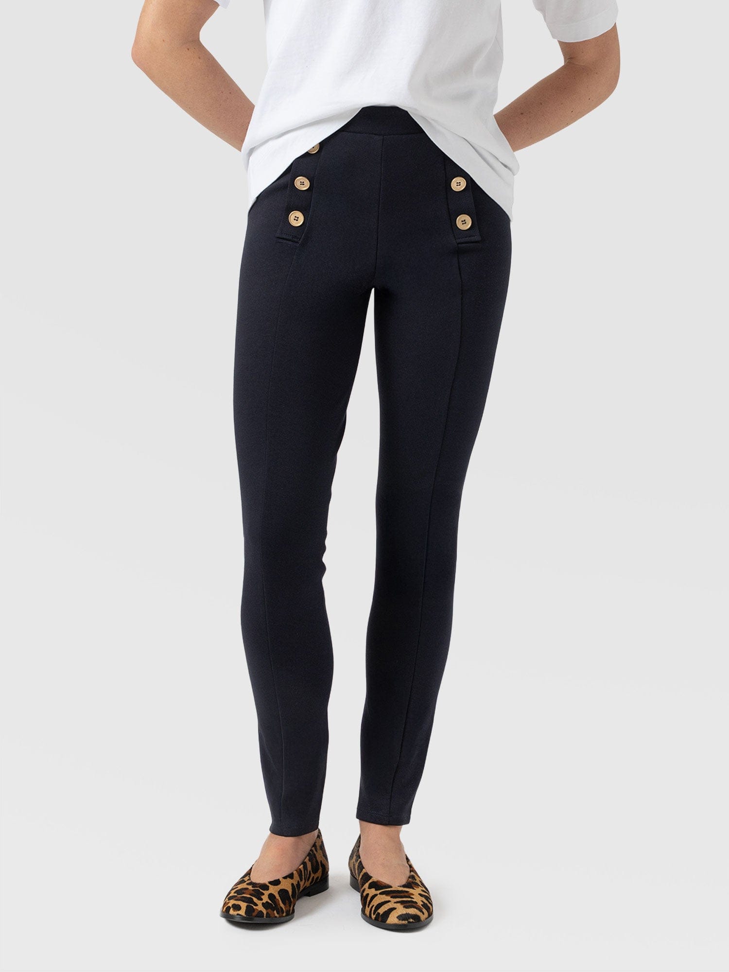 Chelsea Legging Navy - Women's Leggings | Saint + Sofia® US