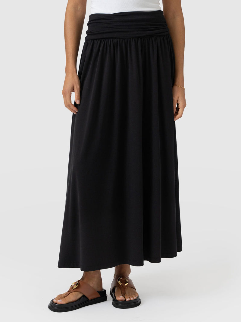 Cleo Multiway Skirt - Black - Women's Skirts | Saint + Sofia® USA