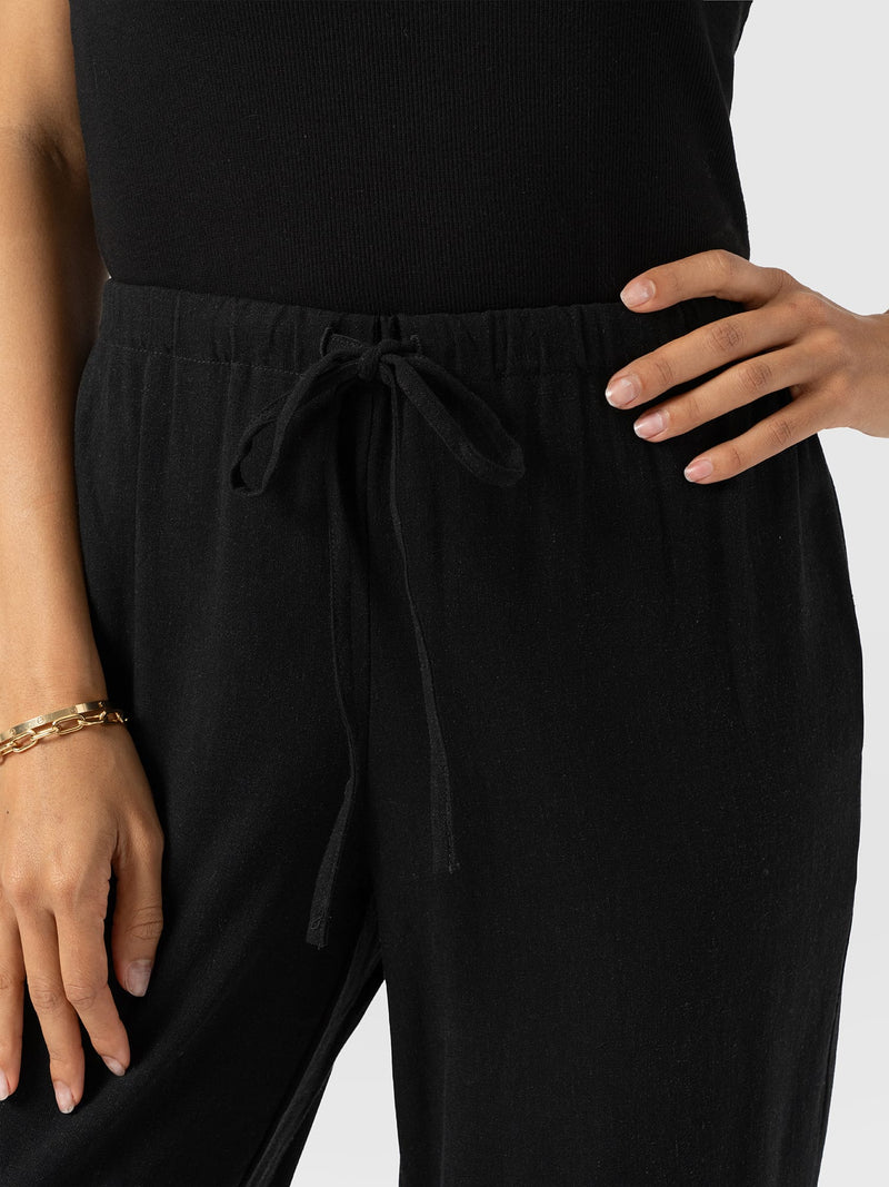 Corinne Pant Black - Women's Trousers | Saint + Sofia® USA