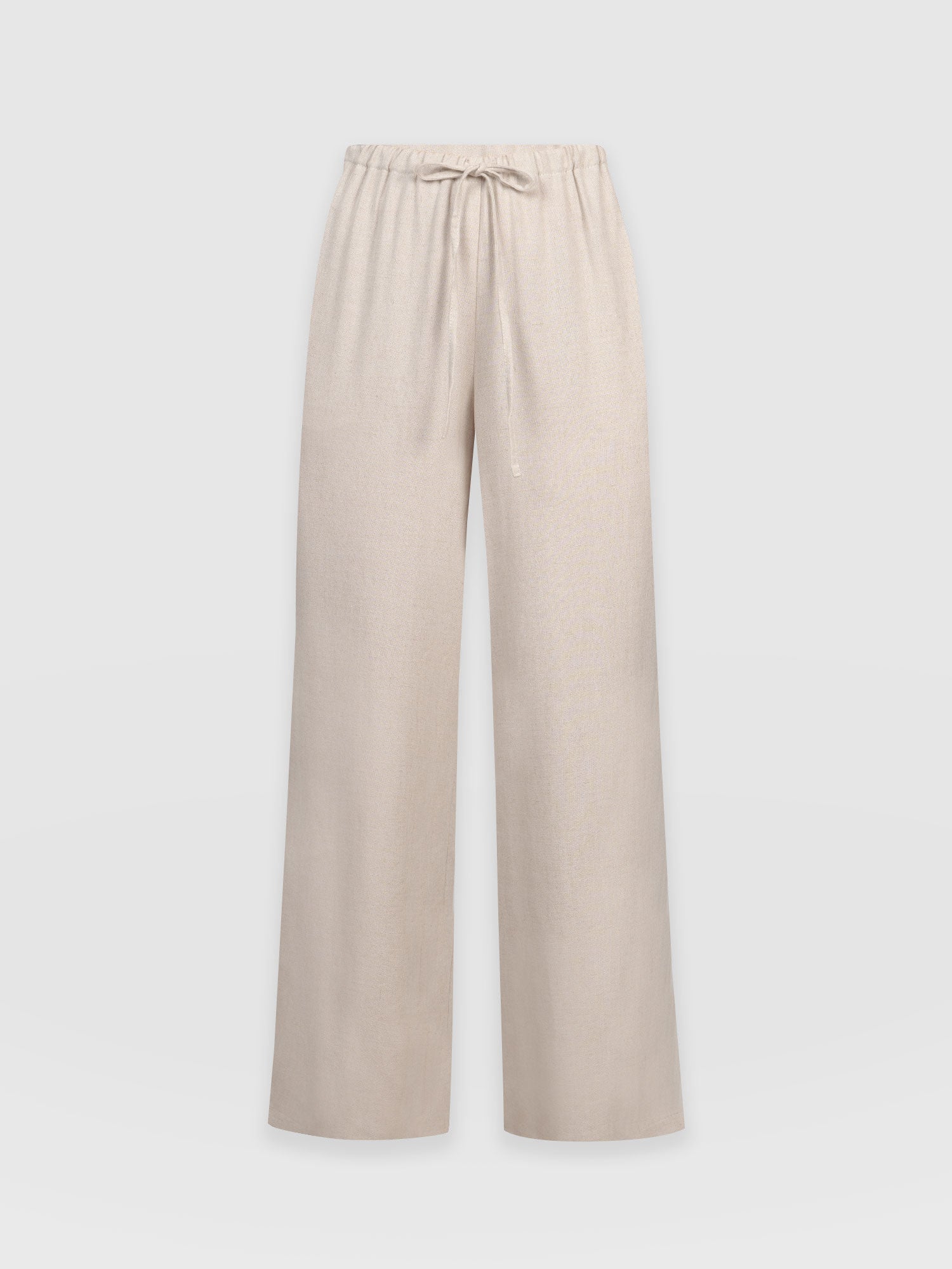 Corinne Pant Oatmeal - Women's Culottes | Saint + Sofia® USA