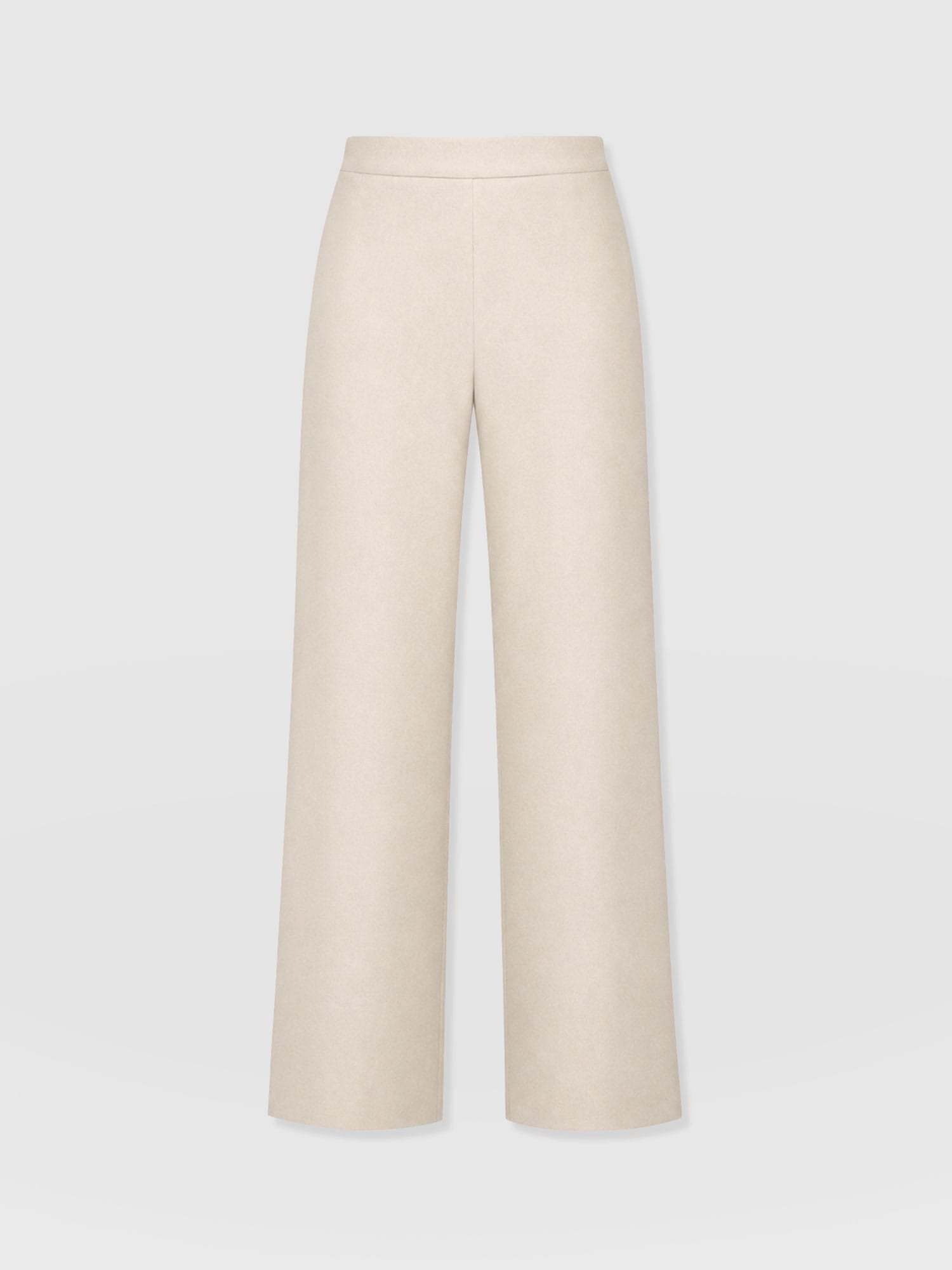 Corinne Wide Leg Linen Pant - Oatmeal - Women's Pants | Saint and Sofia® USA