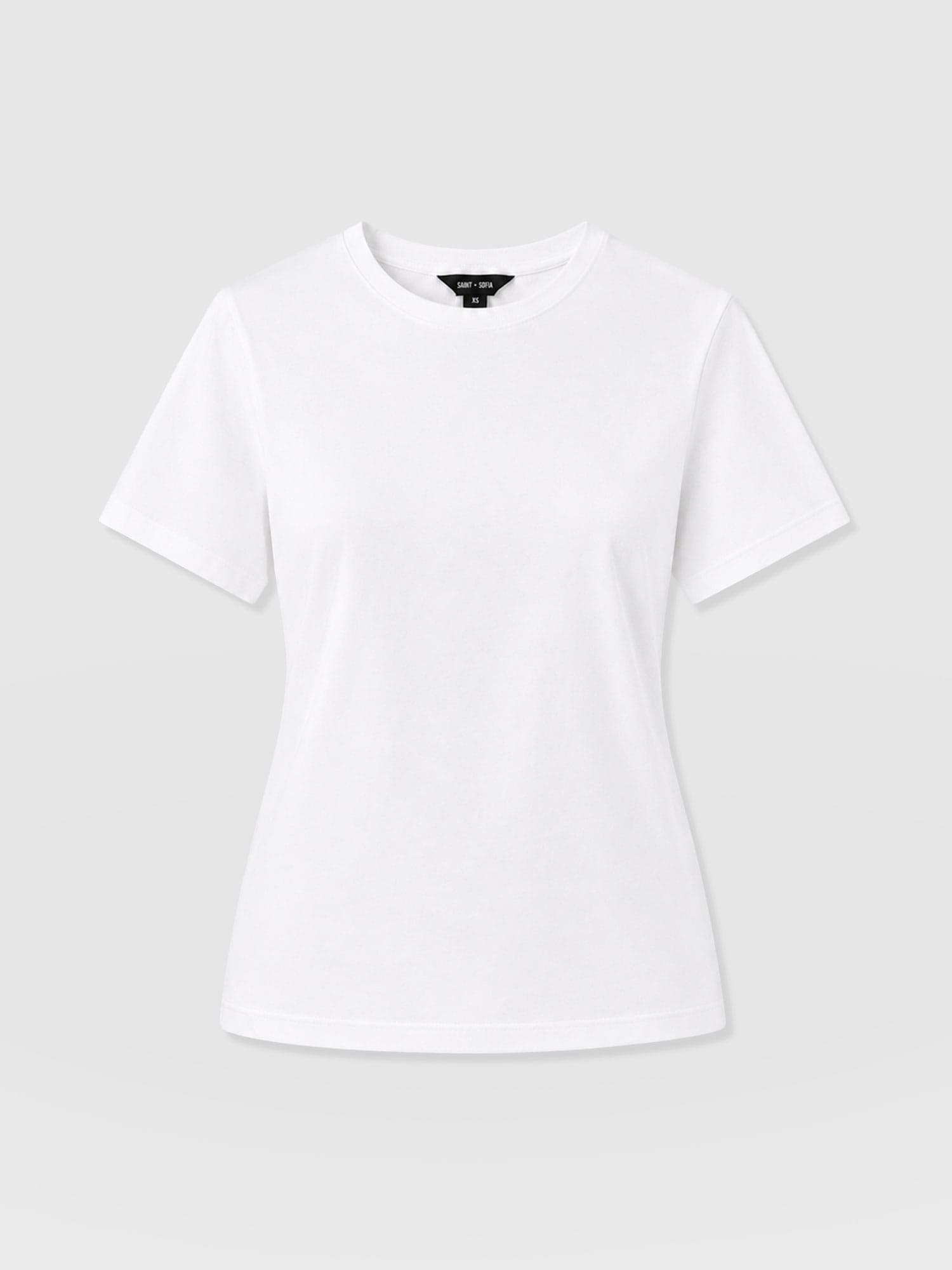 Easy Tee White - Women's T-Shirts | Saint and Sofia® USA