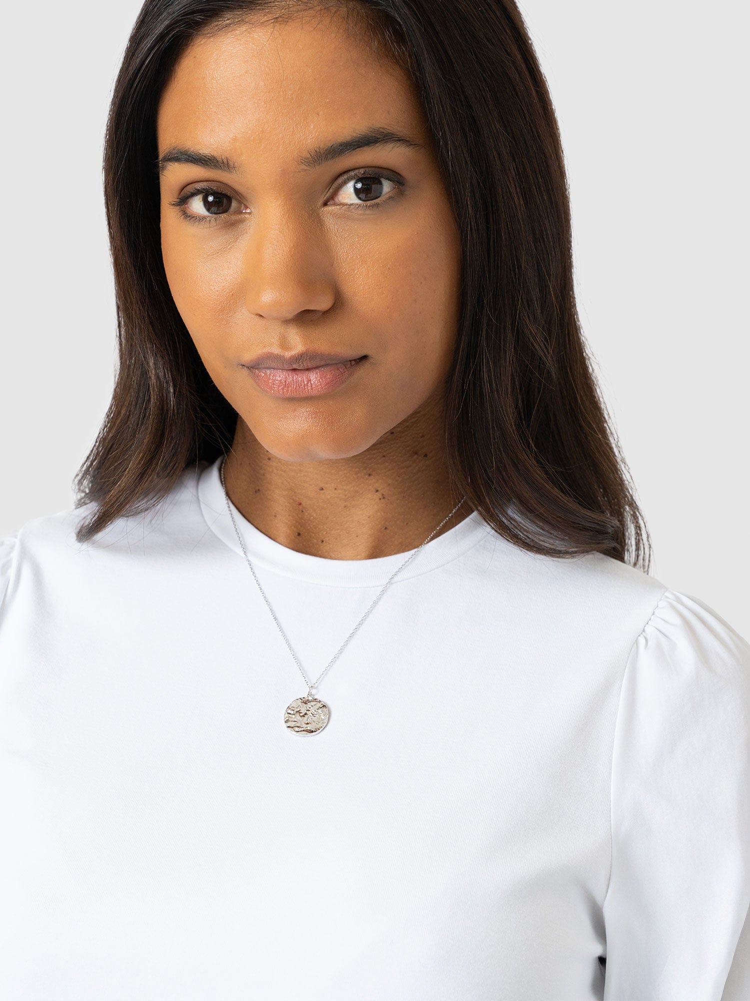 Eva Mockable Top White - Women's Tops | Saint + Sofia® USA