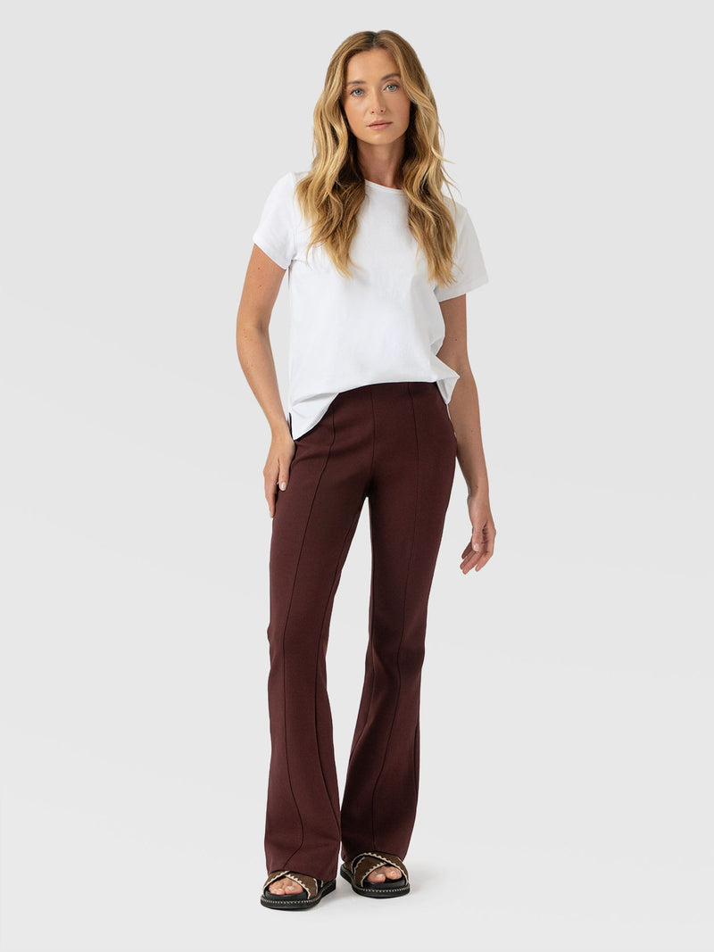 Fearne Fare Legging Maroon - Women's Leggings | Saint + Sofia® US