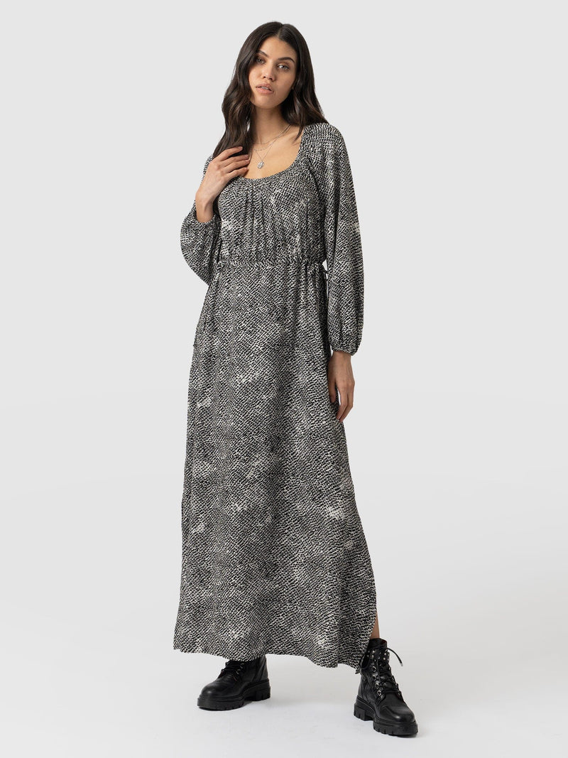 Henrietta Dress Monochrome Gothica - Women's Dresses | Saint + Sofia® USA