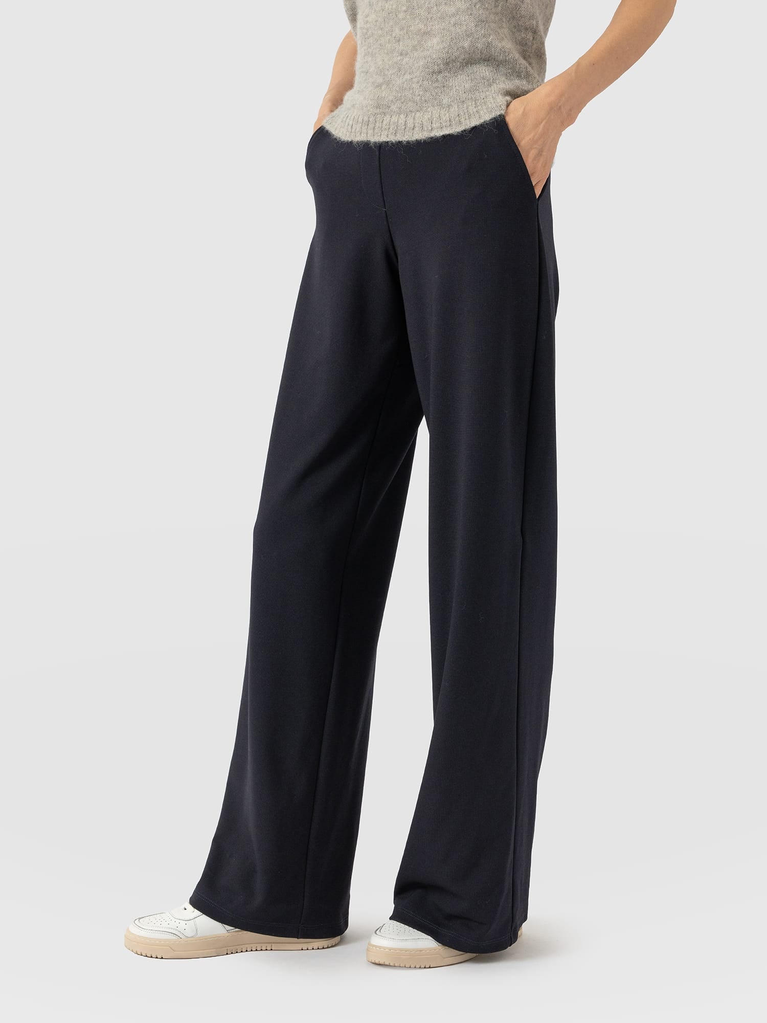 Hoxton Straight Leg Pant - Navy - Women's Pants | Saint and Sofia® USA