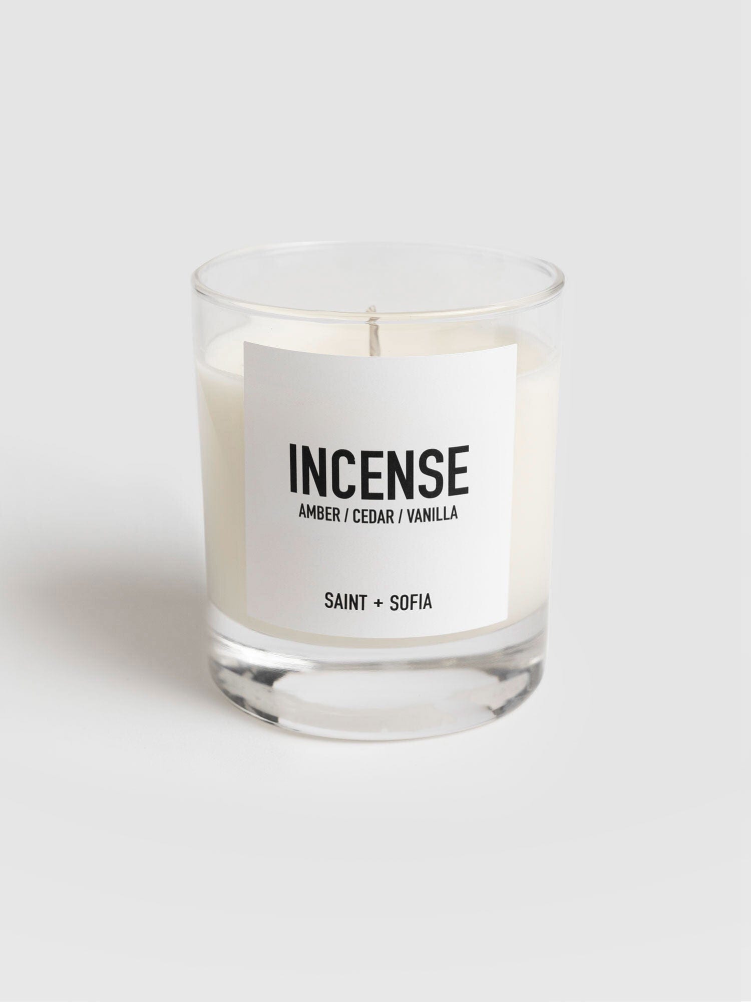 Incense Scented Candle Scented Candles Saint + Sofia® USA Saint