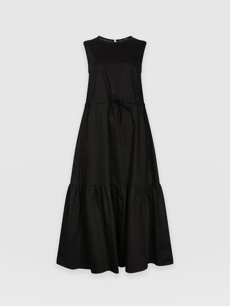 Kara Dress Black Broderie - Women's Dresses | Saint + Sofia® UK
