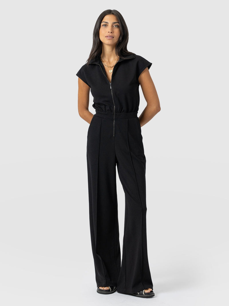Keller Jumpsuit - Black - Women's Jumpsuits | Saint and Sofia® USA