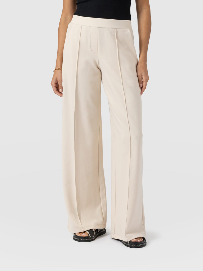Keller Wide Leg Pant - Cream - Women's Pants | Saint + Sofia® USA