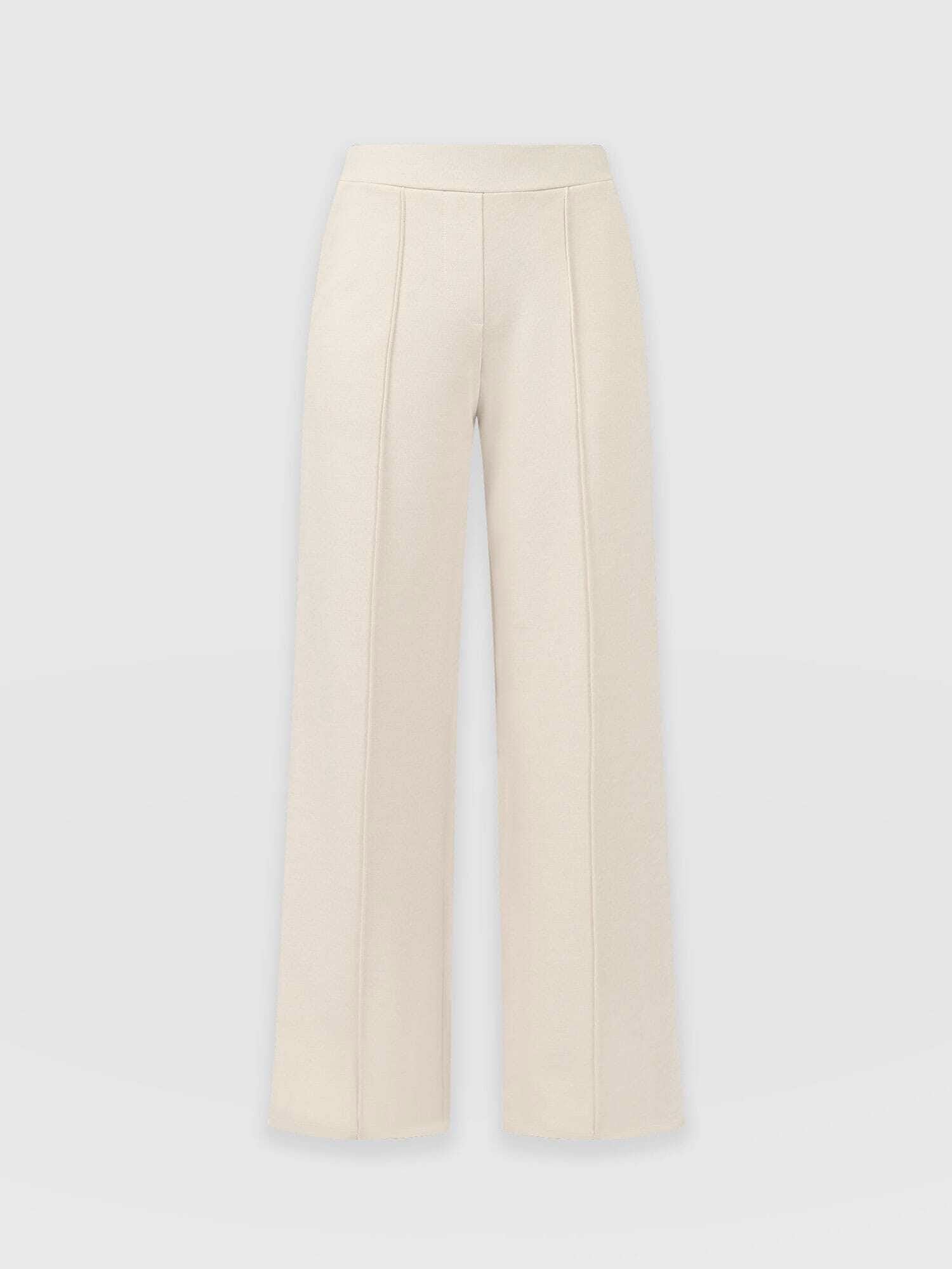 Keller Wide Leg Pant - Cream - Women's Pants | Saint + Sofia® USA