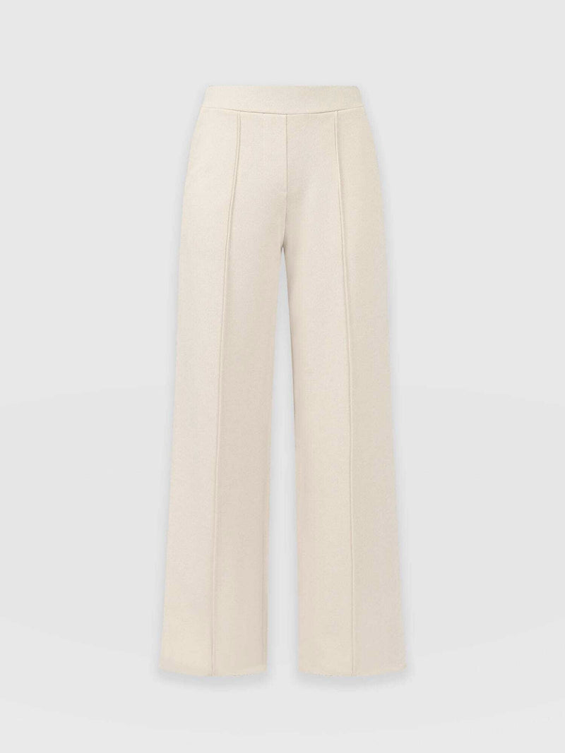 Keller Wide Leg Pant - Cream - Women's Pants | Saint + Sofia® USA
