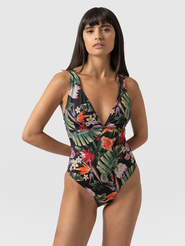 Levana Swimsuit Tropics - Women's Swimwear | Saint + Sofia® USA
