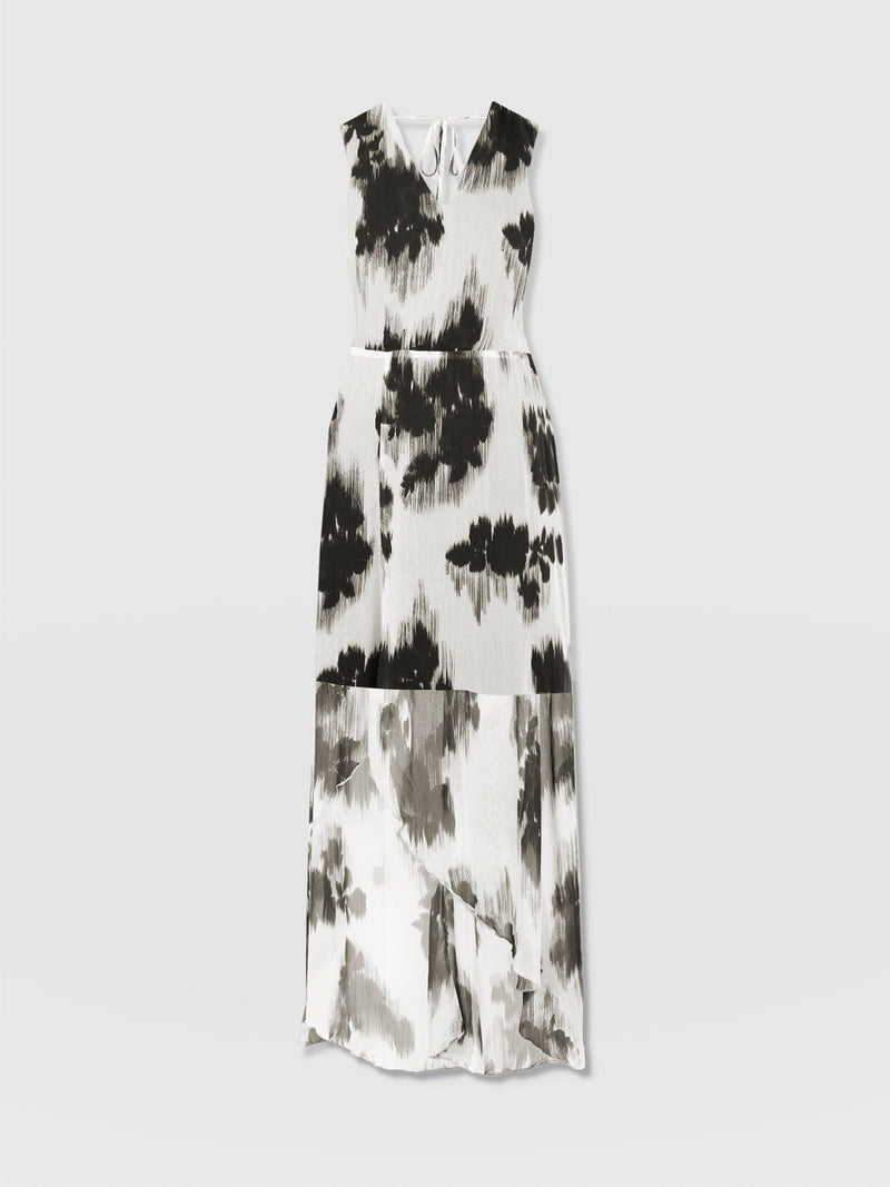 Lexi High Low Dress - White Fade Floral - Women's Dresses | Saint + Sofia® USA