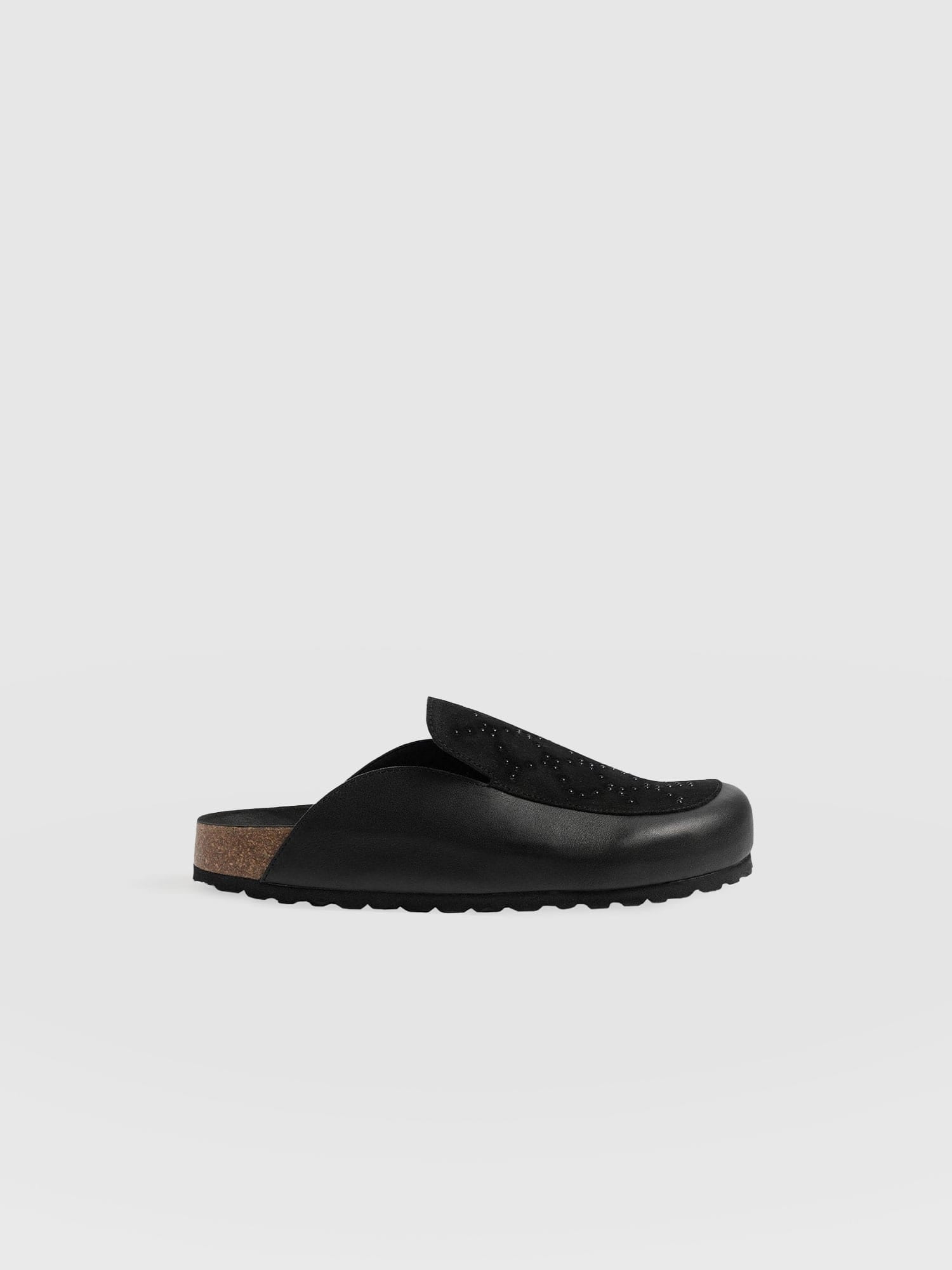 Lottie Studded Clogs Black - Women's Shoes | Saint + Sofia® USA