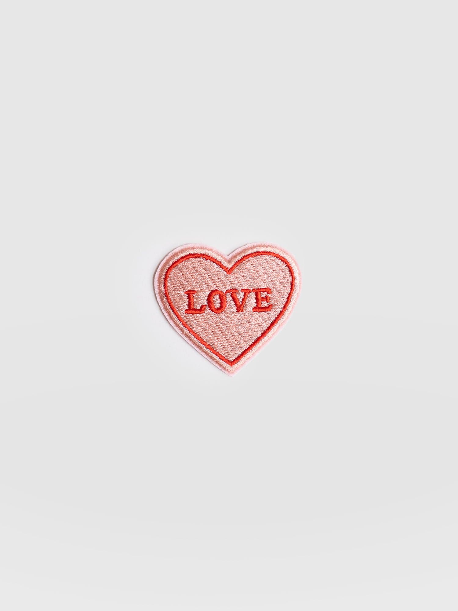 Love Heart Sticker Badge - Pink - Women's Accessories | Saint + Sofia® USA