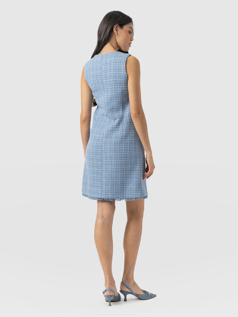Luther Mini Dress Pale Blue - Women's Dresses | Saint + Sofia® US