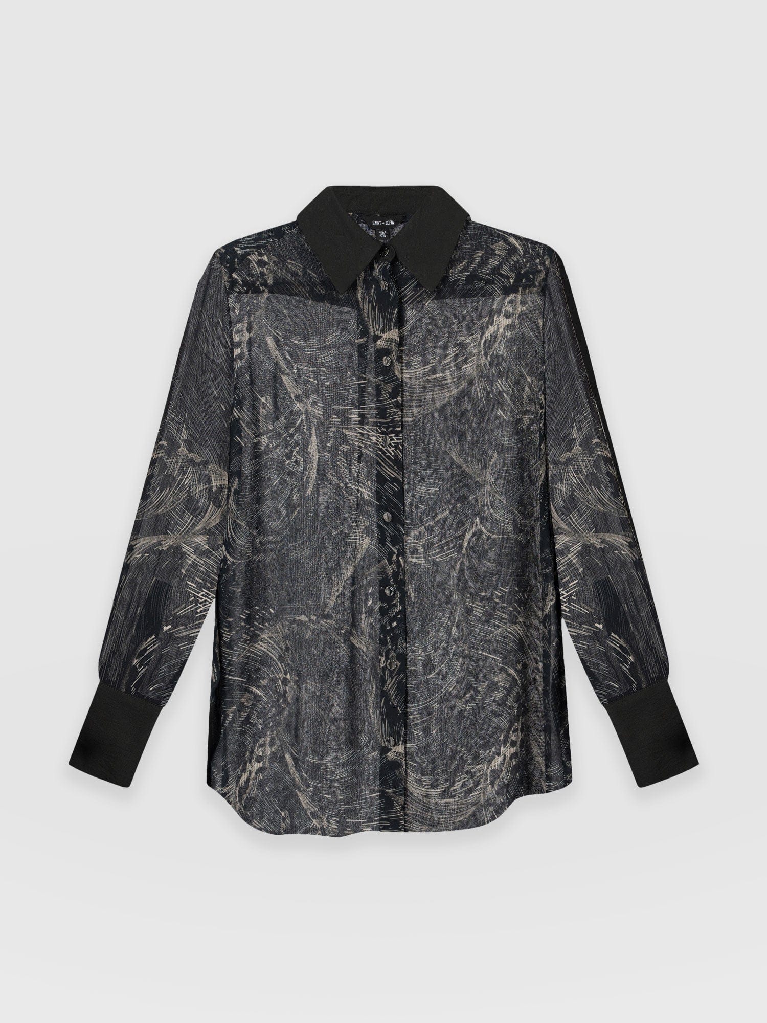 Madison Shirt Spot Feather - Women's Shirts | Saint + Sofia® US