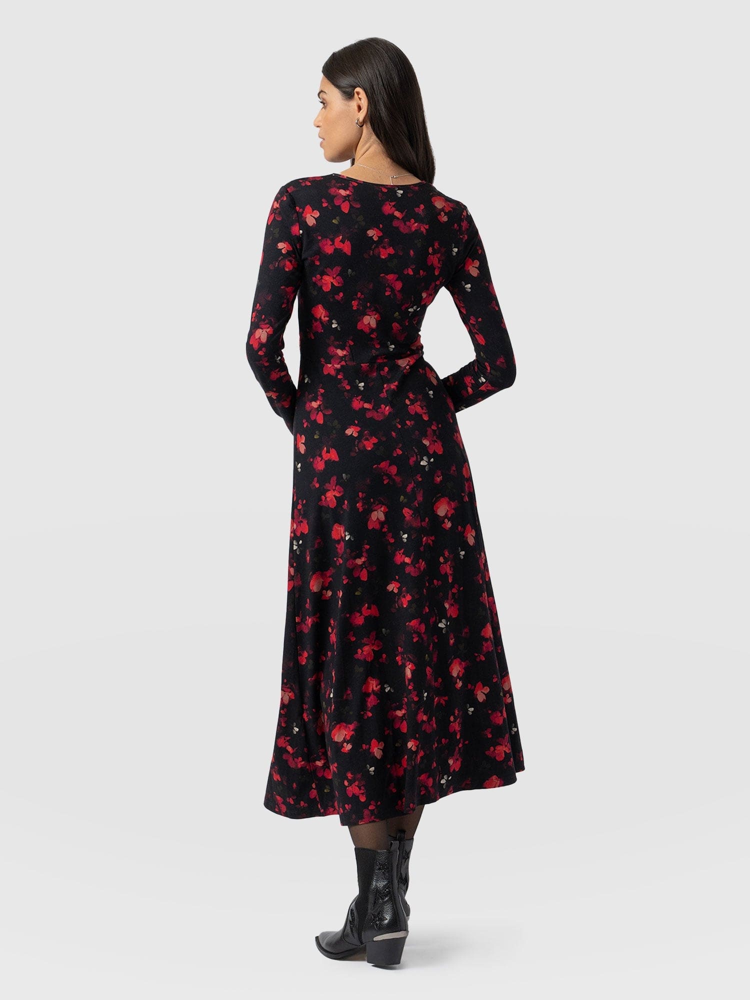 Maggie Wrap Midi Dress Pink Aurora - Women's Dresses | Saint + Sofia® US
