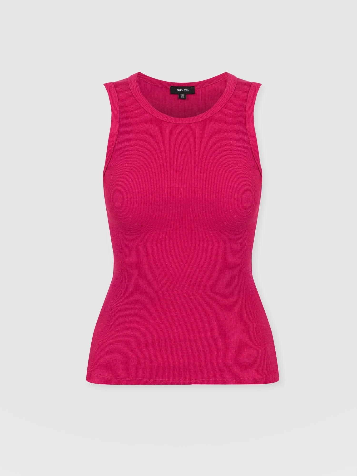 Nova Racer Vest Fuchsia Pink - Women's Vests | Saint + Sofia® US