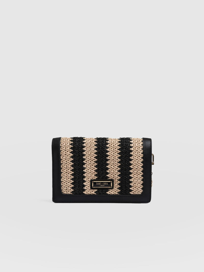 Primrose Wallet on Chain Leopard - Women's Bags | Saint + Sofia® USA