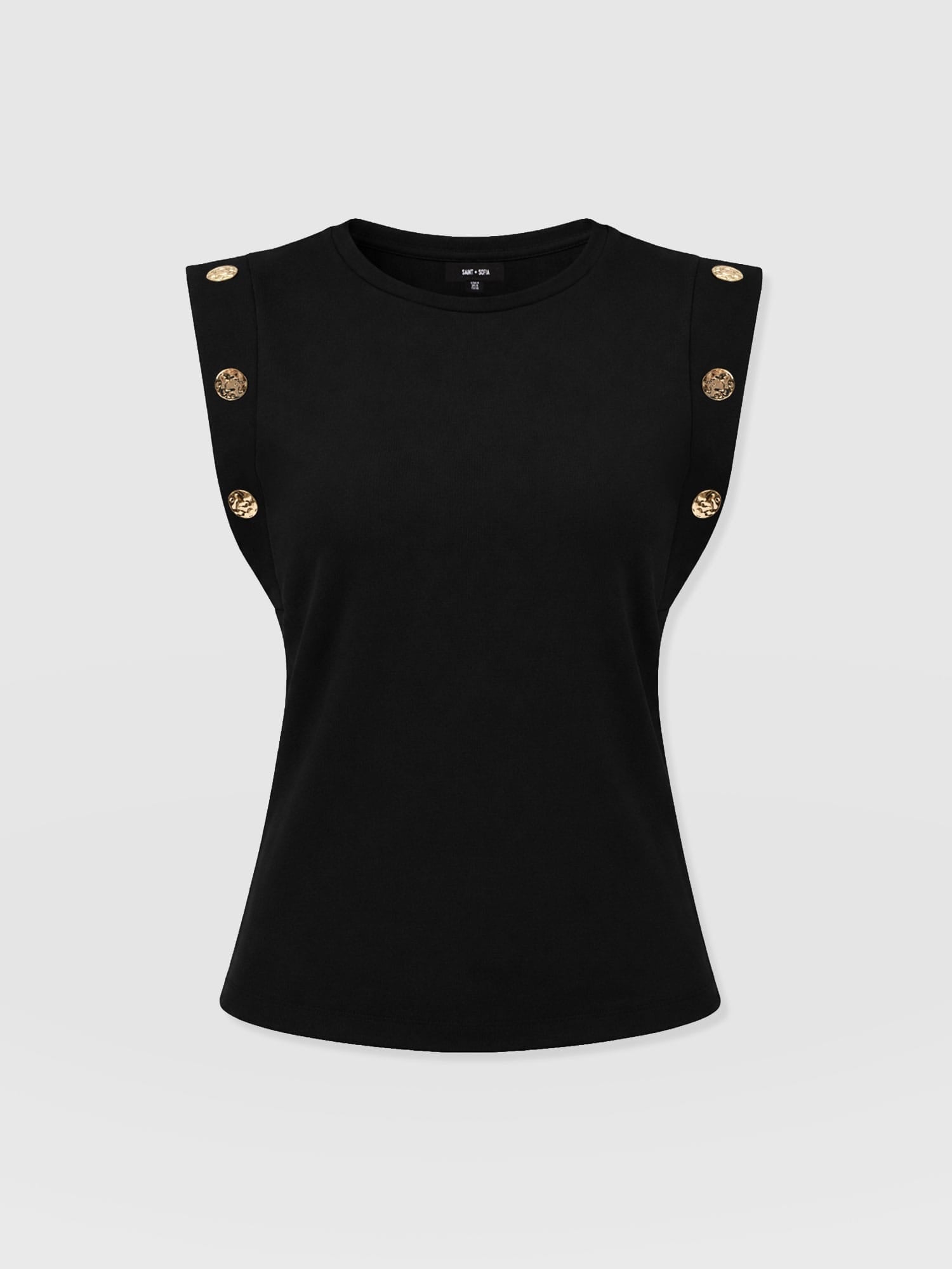 Rowan Tee - Black - Molten - Women's T-shirts | Saint and Sofia® USA