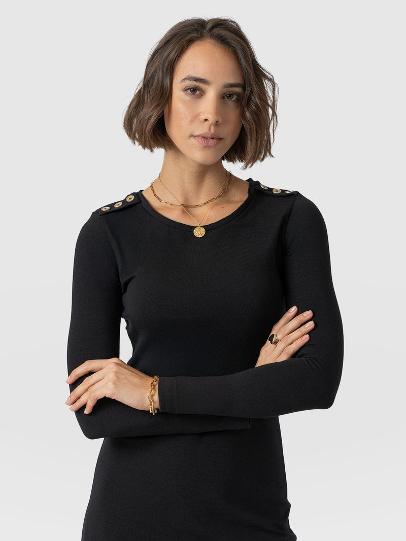 Runway Maxi Dress Black - Women's Dresses | Saint + Sofia® USA