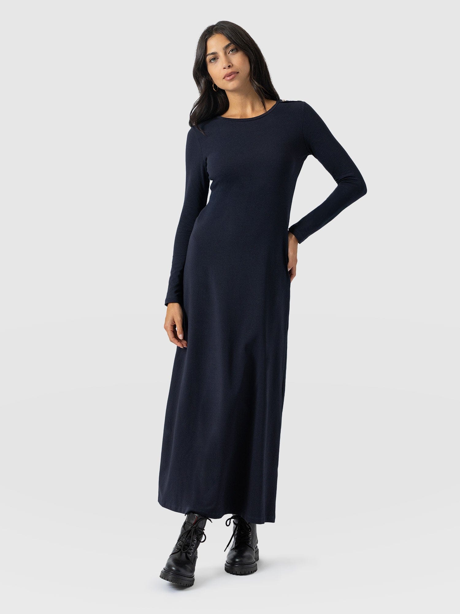 white christmas dresses Runway Maxi Dress Navy - Women's Dresses