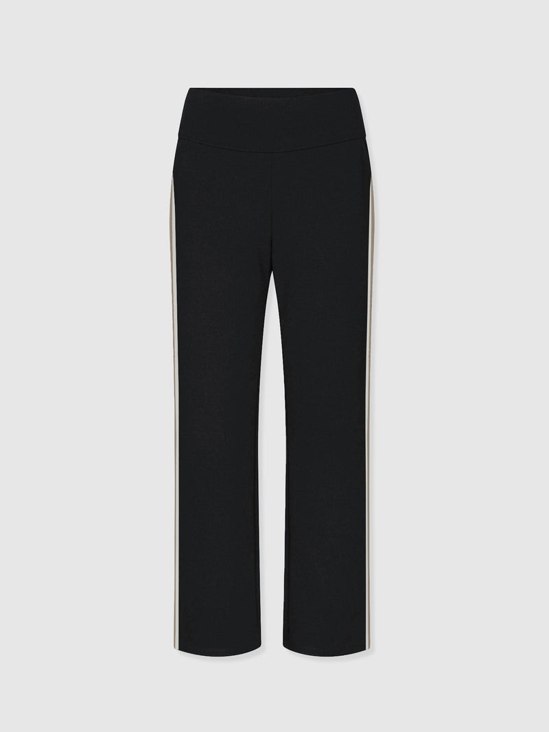 Runway Pant - Black Stripe - Women's Pants | Saint and Sofia® USA