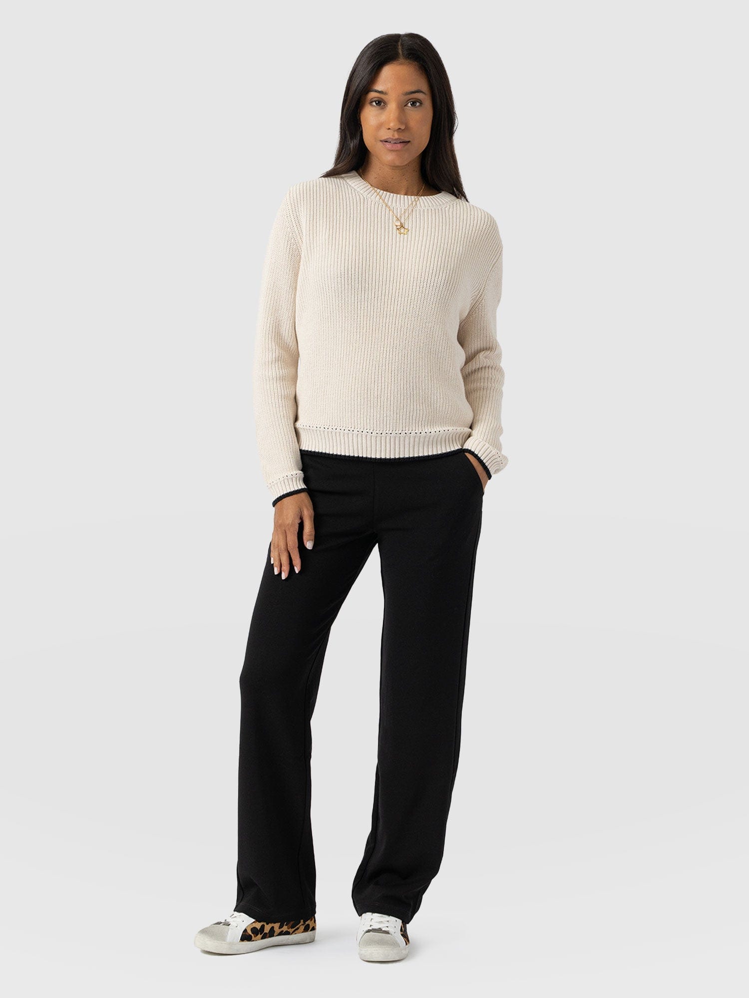 Runway Pant Black - Women's Pants | Saint + Sofia® USA